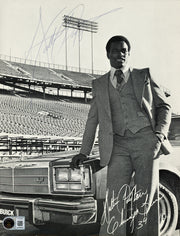 Walter Payton Autographed 8x10 Photo Chicago Bears Vintage Signature Beckett BAS #AG020308
