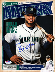 Robinson Cano Autographed Seattle Mariners Magazine PSA/DNA #6A27181