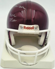 Darren McFadden Autographed Arkansas Razorbacks Red Mini Helmet "Run DMC" PSA/DNA #Q34615