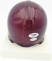 Darren McFadden Autographed Arkansas Razorbacks Red Mini Helmet "Run DMC" PSA/DNA #Q34615