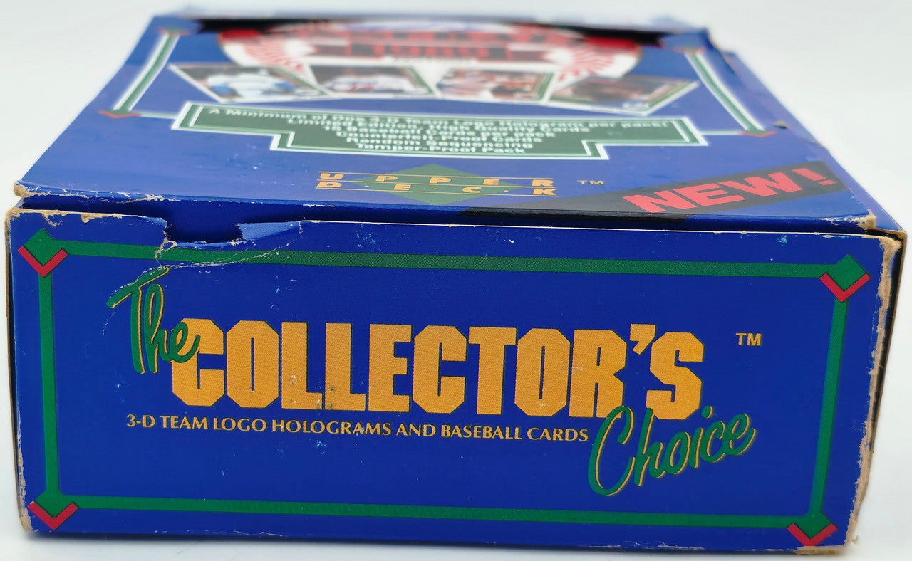 Ken Griffey Jr. Autographed 1989 Upper Deck Baseball Empty Box Seattle Mariners Beckett BAS Witness #4W749333