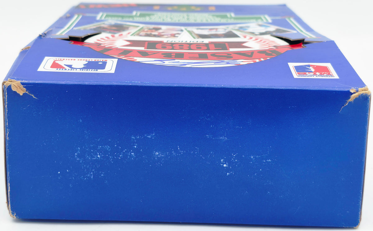 Ken Griffey Jr. Autographed 1989 Upper Deck Baseball Empty Box Seattle Mariners Beckett BAS Witness #4W749333