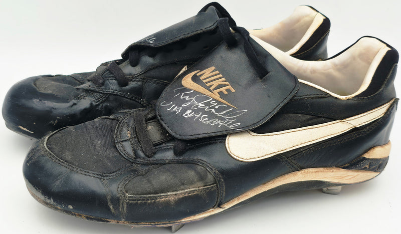 Ryan Franklin Autographed Game Used Black Nike Cleats Seattle Mariners "USA Baseball" SKU #266029
