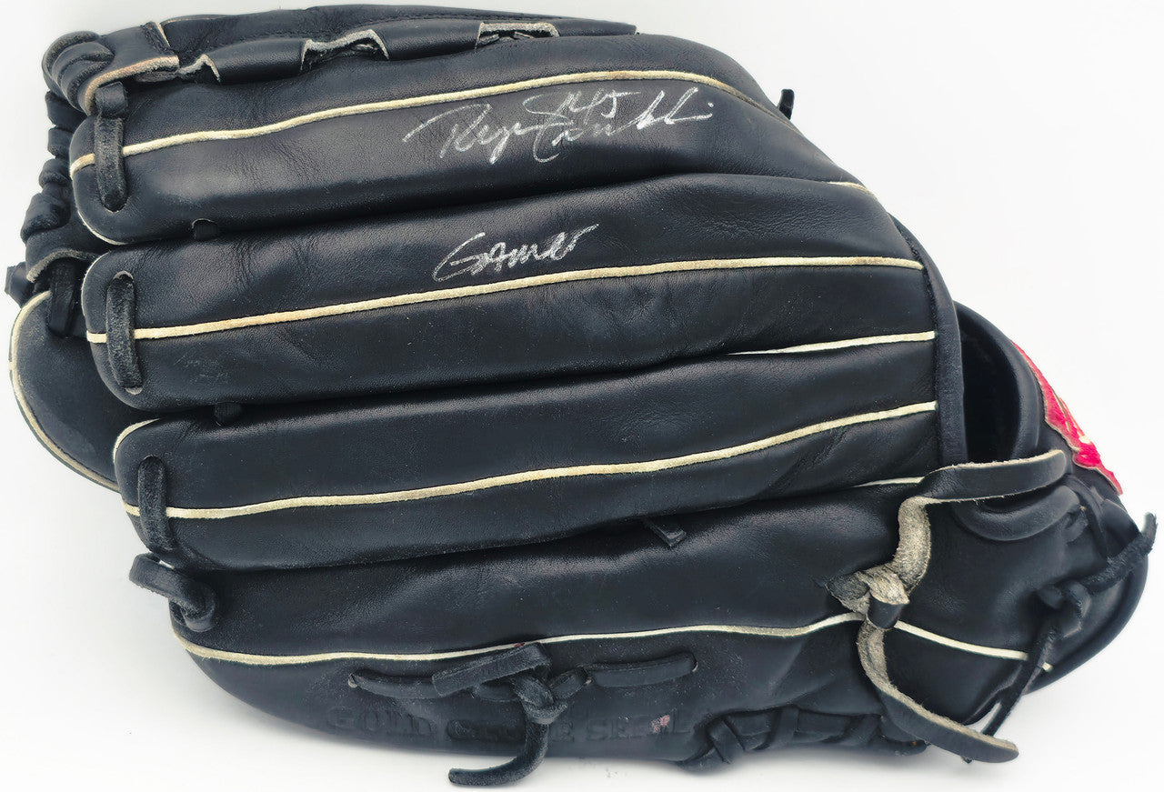 Ryan Franklin Autographed Game Used Black Rawlings Fielding Glove Seattle Mariners "Gamer" SKU #266030