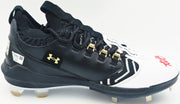 Alec Bohm Autographed Black Under Armour Cleats Philadelphia Phillies Fanatics Holo #XD21613427