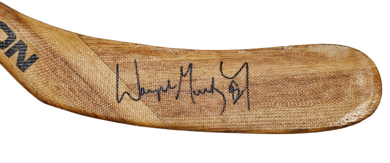 Wayne Gretzky Autographed Game Used 1995-96 Easton Hockey Stick Los Angeles Kings Beckett BAS #AE84742