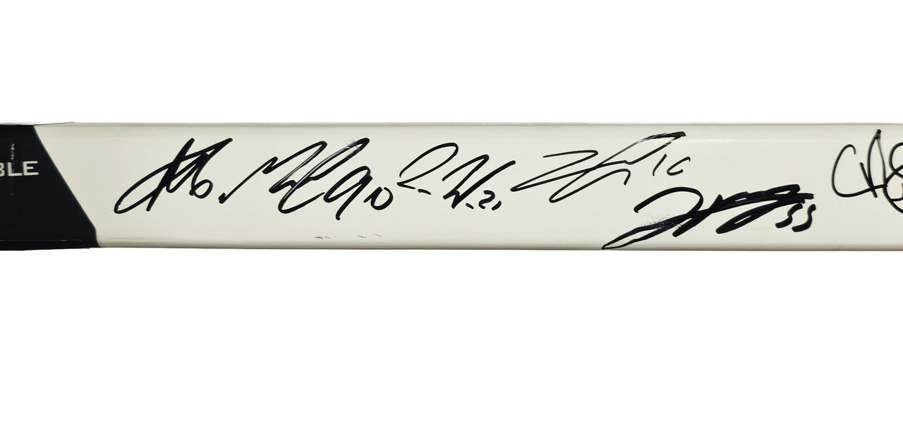 2021-22 Seattle Kraken Inaugural Team Autographed Hockey Stick With 21 Signatures Beckett BAS #AE49011