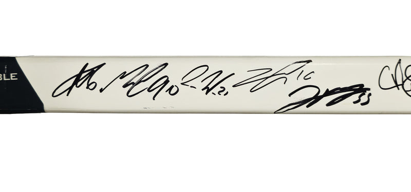 2021-22 Seattle Kraken Inaugural Team Autographed Hockey Stick With 21 Signatures Beckett BAS #AE49011
