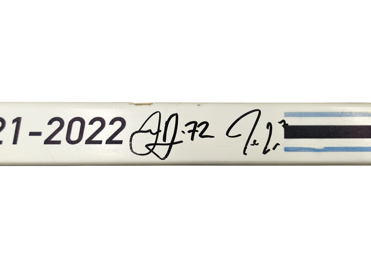 2021-22 Seattle Kraken Inaugural Team Autographed Hockey Stick With 21 Signatures Beckett BAS #AE49011