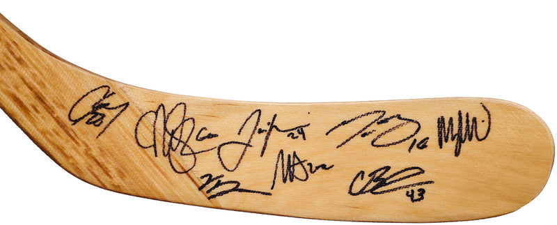 2021-22 Seattle Kraken Inaugural Team Autographed Hockey Stick With 23 Signatures Beckett BAS #AE49012