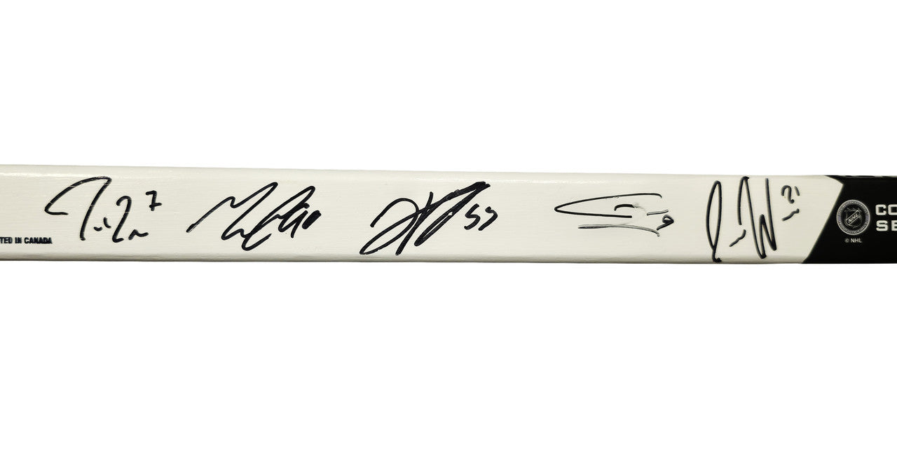 2021-22 Seattle Kraken Inaugural Team Autographed Hockey Stick With 23 Signatures Beckett BAS #AE49012