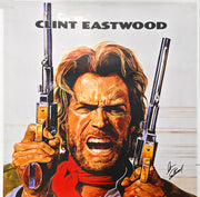 Clint Eastwood Autographed 27x40 Movie Poster The Outlaw Josey Wales Beckett BAS Stock #267080