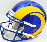 Eric Dickerson Autographed St. Louis Rams Blue Full Size Speed Authentic Helmet "HOF 99" Fanatics Holo #JW59210036