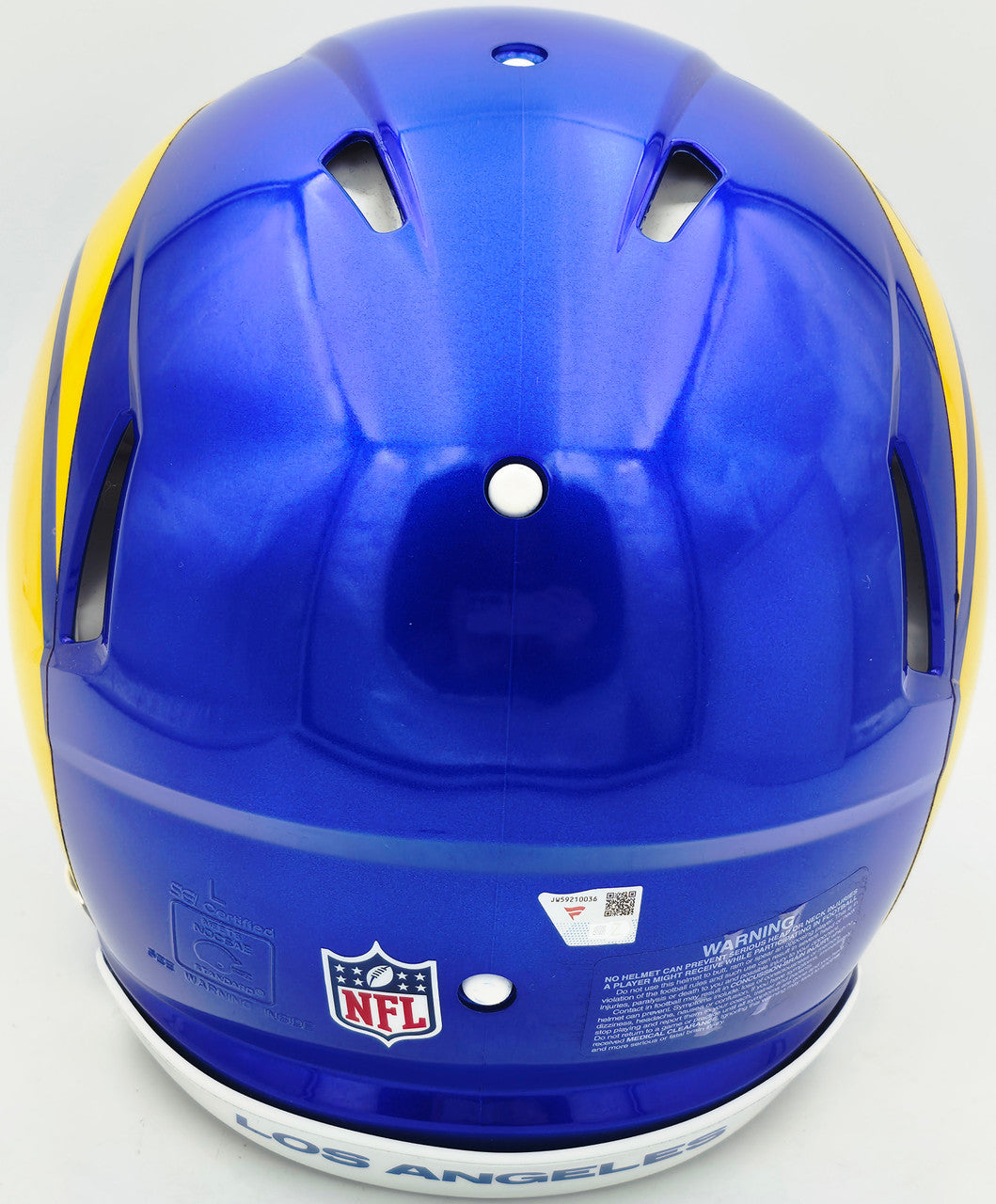 Eric Dickerson Autographed St. Louis Rams Blue Full Size Speed Authentic Helmet "HOF 99" Fanatics Holo #JW59210036