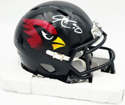Kyler Murray Autographed Arizona Cardinals Black Speed Mini Helmet Fanatics Holo #CW98174120