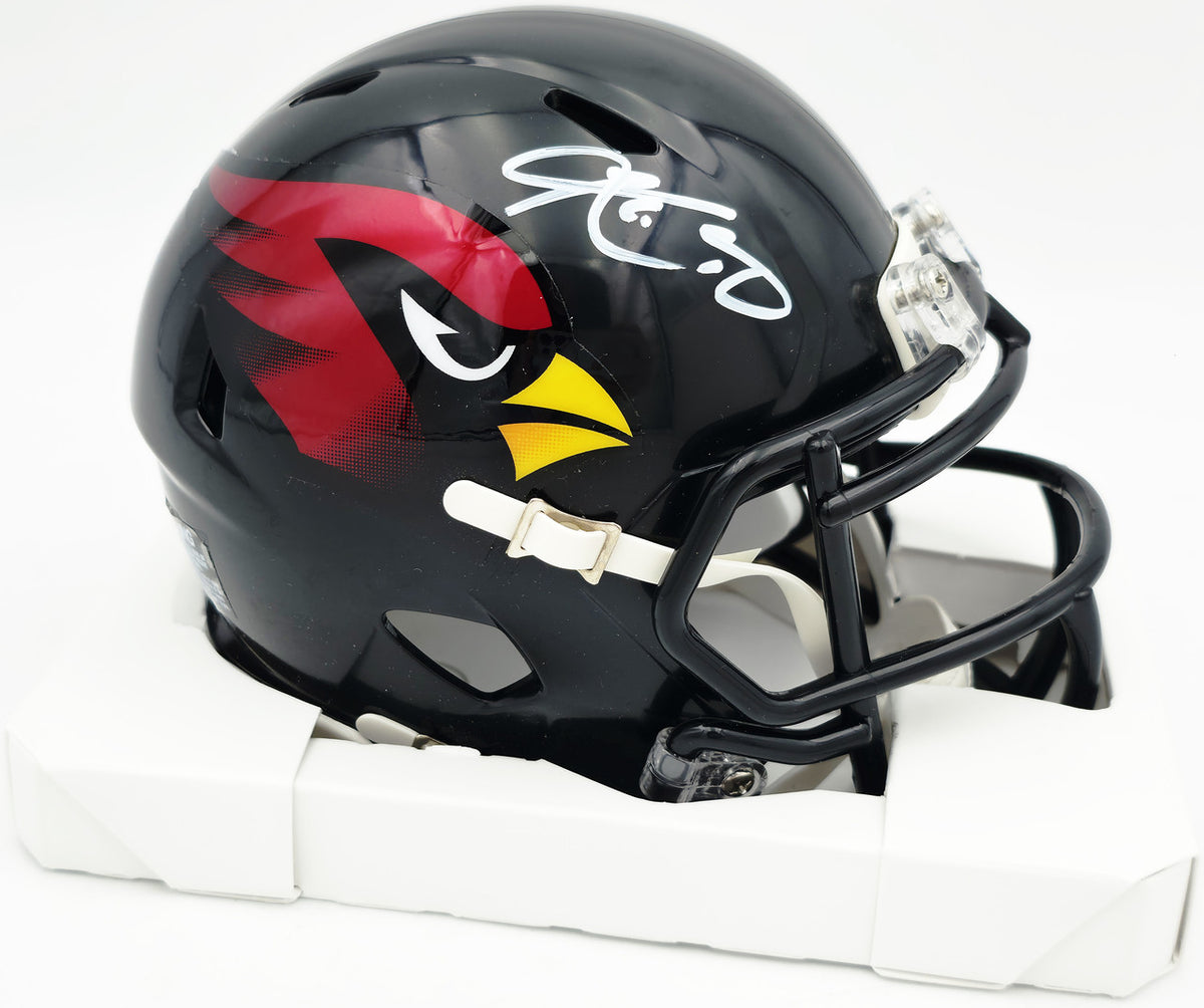 Kyler Murray Autographed Arizona Cardinals Black Speed Mini Helmet Fanatics Holo #CW98174120