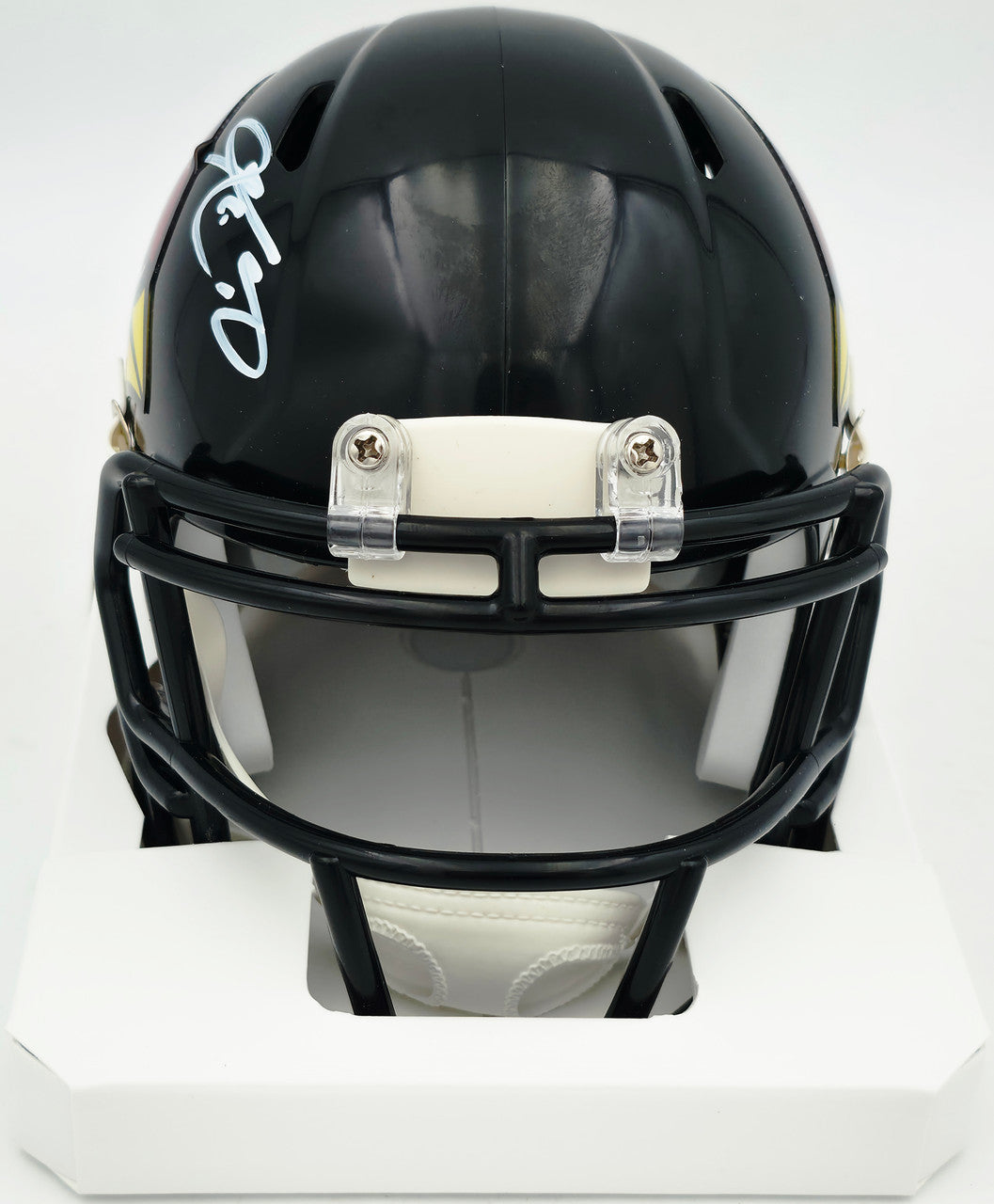 Kyler Murray Autographed Arizona Cardinals Black Speed Mini Helmet Fanatics Holo #CW98174120