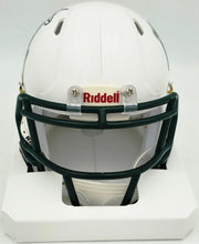 Mike Singletary Autographed Baylor Bears White Speed Mini Helmet (Smudged) Beckett BAS Witness #4W454730