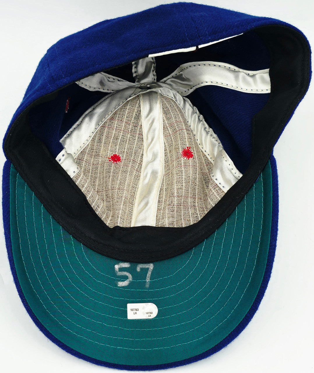 Unsigned Mark Lowe Game Worn 2009 Turn By The Clock 1939 Seattle Rainiers Hat MLB Holo #LH187763