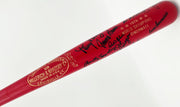 1976 Cincinnati Reds Team Autographed 1976 World Series Champions Louisville Slugger Baseball Bat With 15 Signatures Including Johnny Bench & Pete Rose Beckett BAS #AG020320
