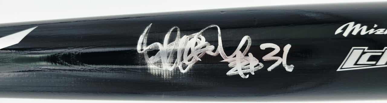 Ichiro Suzuki Autographed Mizuno Game Issued Game Bat 51 AC95 Baseball Bat New York Yankees "#31" (Smudged) Beckett BAS QR #BX67600