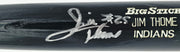 Jim Thome Autographed Game Issued Rawlings 491B Baseball Bat Cleveland Indians Beckett BAS QR #BX67582