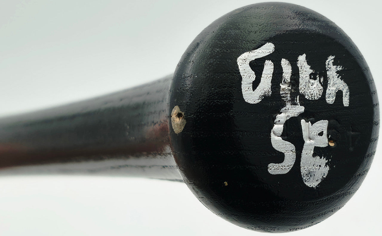 Jim Thome Autographed Game Issued Rawlings 491B Baseball Bat Cleveland Indians Beckett BAS QR #BX67582