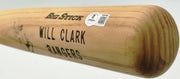 Will Clark Autographed Game Issued Rawlings 460WC Baseball Bat Texas Rangers Beckett BAS QR #BX67590