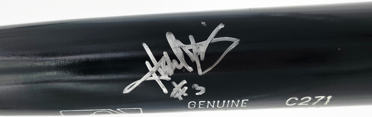Harold Baines Autographed Game Issued Louisville Slugger C271 Baseball Bat Baltimore Orioles Beckett BAS QR #BX67601