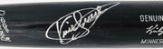Kirby Puckett Autographed Black Louisville Slugger Game Model Baseball Bat Minnesota Twins JSA #BA00154