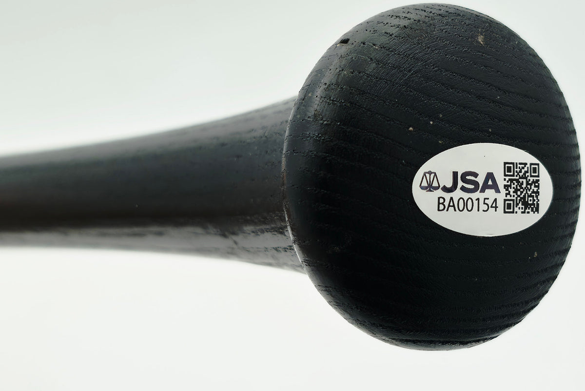 Kirby Puckett Autographed Black Louisville Slugger Game Model Baseball Bat Minnesota Twins JSA #BA00154