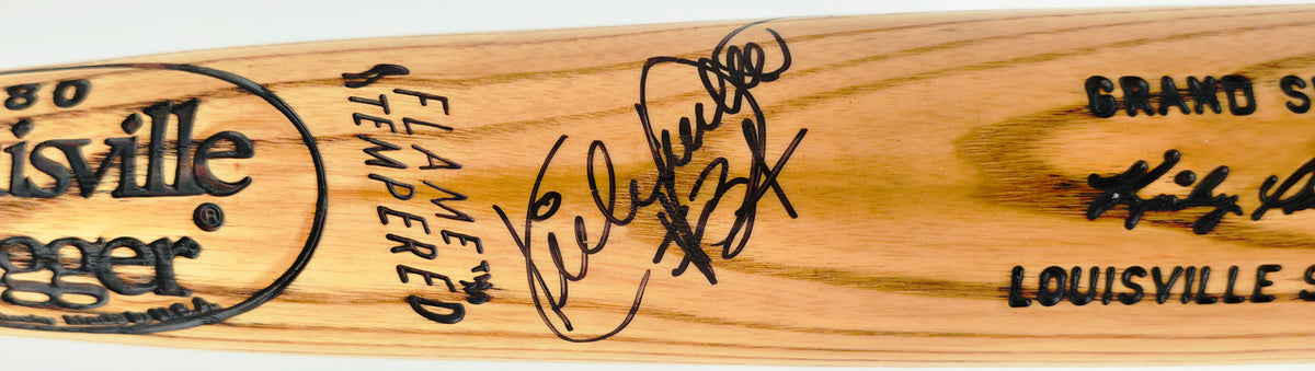 Kirby Puckett Autographed Blonde Louisville Slugger Game Model Baseball Bat Minnesota Twins "#34" JSA #ZZ19276