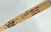 Kirby Puckett Autographed Blonde Louisville Slugger Game Model Baseball Bat Minnesota Twins "#34" JSA #BA00156