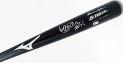 Ichiro Suzuki Autographed Black Mizuno 3000th Hit Baseball Bat Miami Marlins "#51" "8/7/16" MLB Holo #JB615295