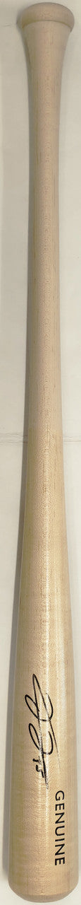 Frank Thomas Autographed Blonde Louisville Slugger Genuine Baseball Bat Chicago White Sox Beckett BAS Witness #4W452244