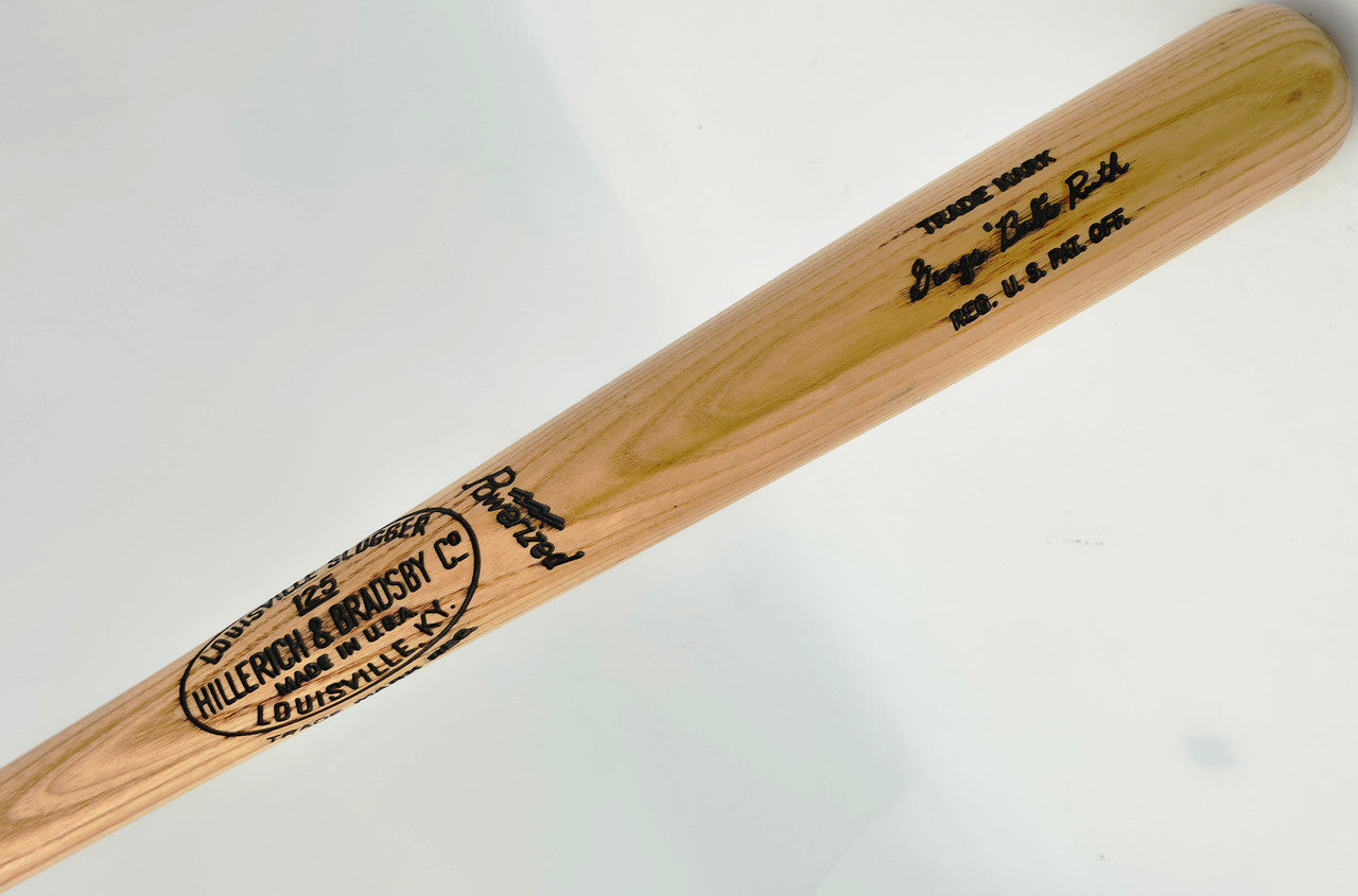 Unsigned Babe Ruth Blonde Louisville Slugger Baseball Bat SKU #267238