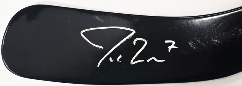 Jordan Eberle Autographed Black Mini Hockey Stick Seattle Kraken MCS Holo #102014