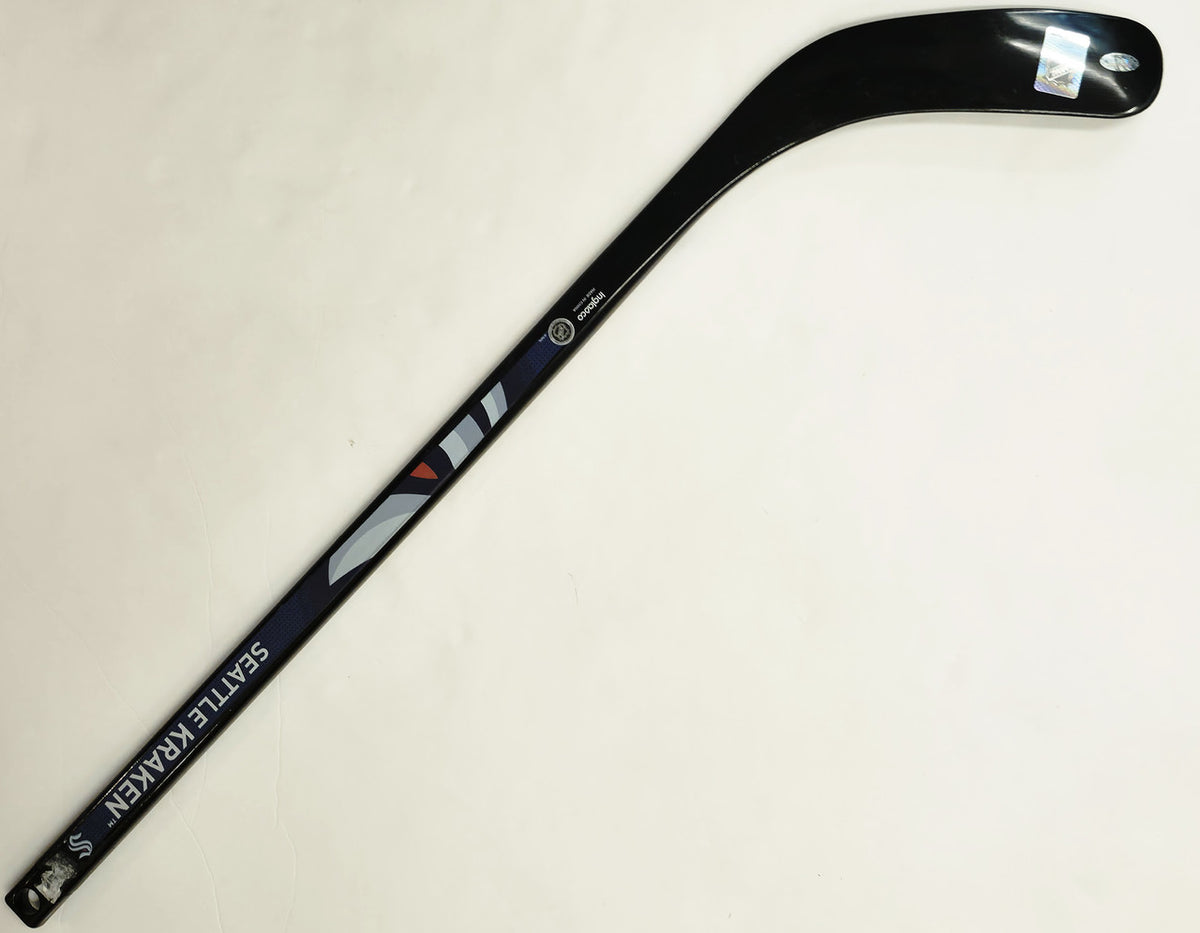 Yanni Gourde Autographed Black Mini Hockey Stick Seattle Kraken MCS Holo #102003
