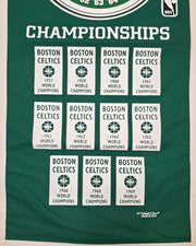 Bill Russell Autographed 11 Champions 30th Anniversary Banner Boston Celtics "#6" Beckett BAS #AE57455