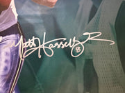 Matt Hasselbeck Autographed 23x34 Poster Seattle Seahawks MCS Holo #102012
