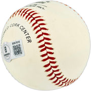Mike Schmidt Autographed Official NL Baseball Philadelphia Phillies Beckett BAS QR #BX67616