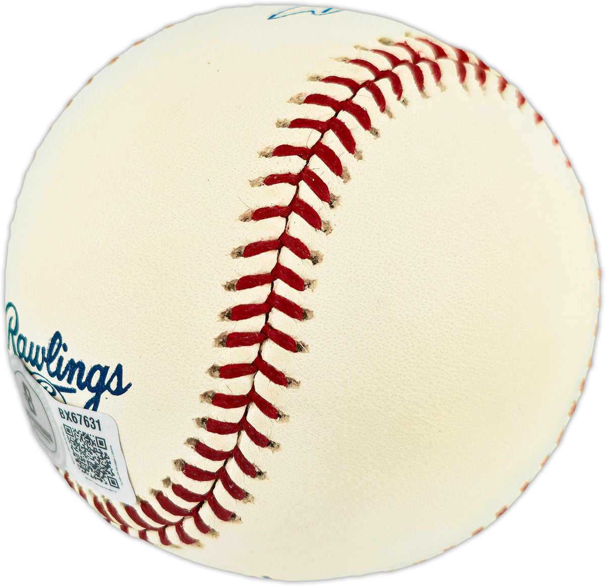 Alex Gordon Autographed Official MLB Baseball Kansas City Royals Beckett BAS QR #BX67631