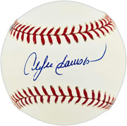 Andre Dawson Autographed Official MLB Baseball Montreal Expos, Chicago Cubs Beckett BAS QR #BX67632