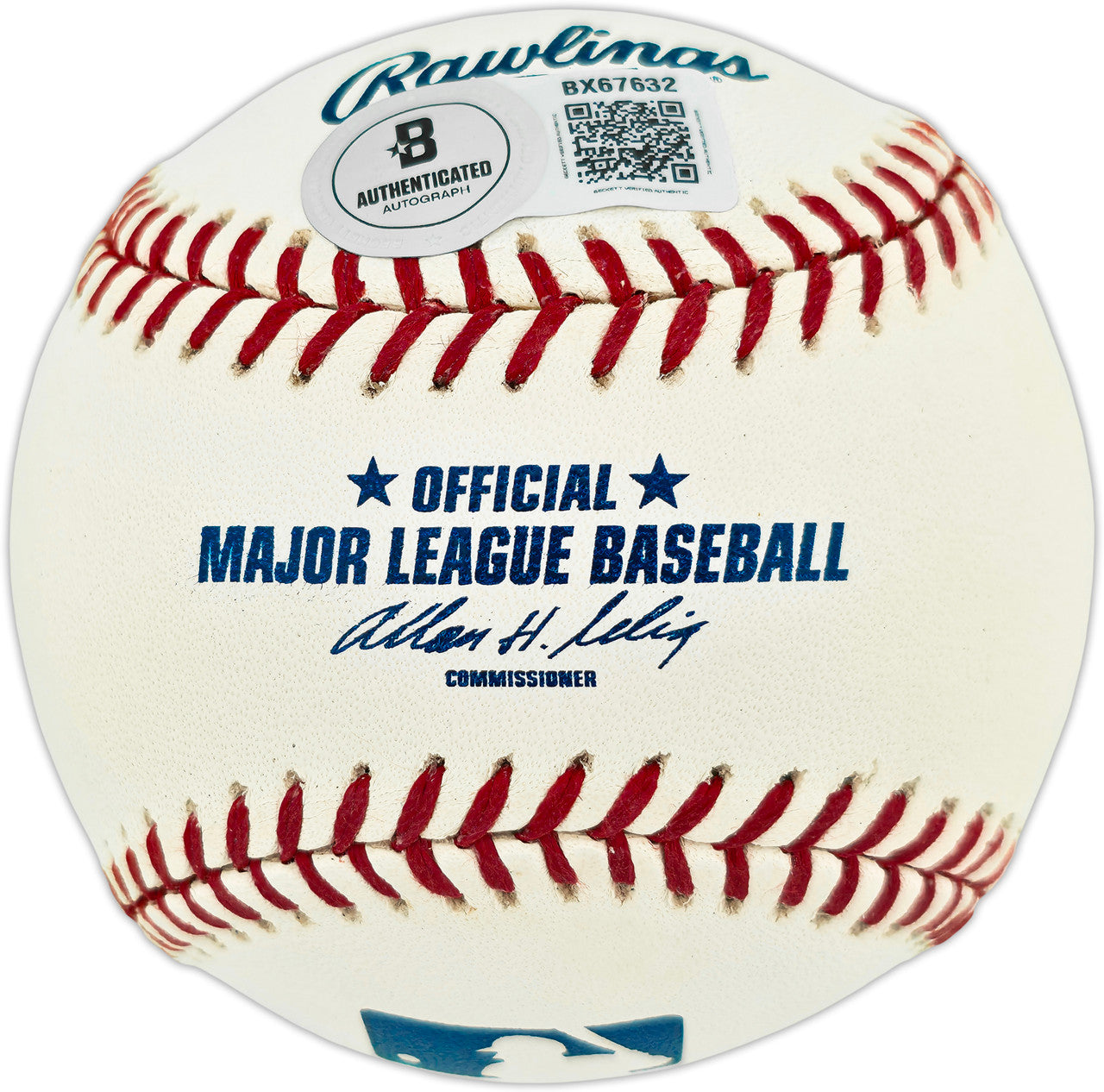 Andre Dawson Autographed Official MLB Baseball Montreal Expos, Chicago Cubs Beckett BAS QR #BX67632
