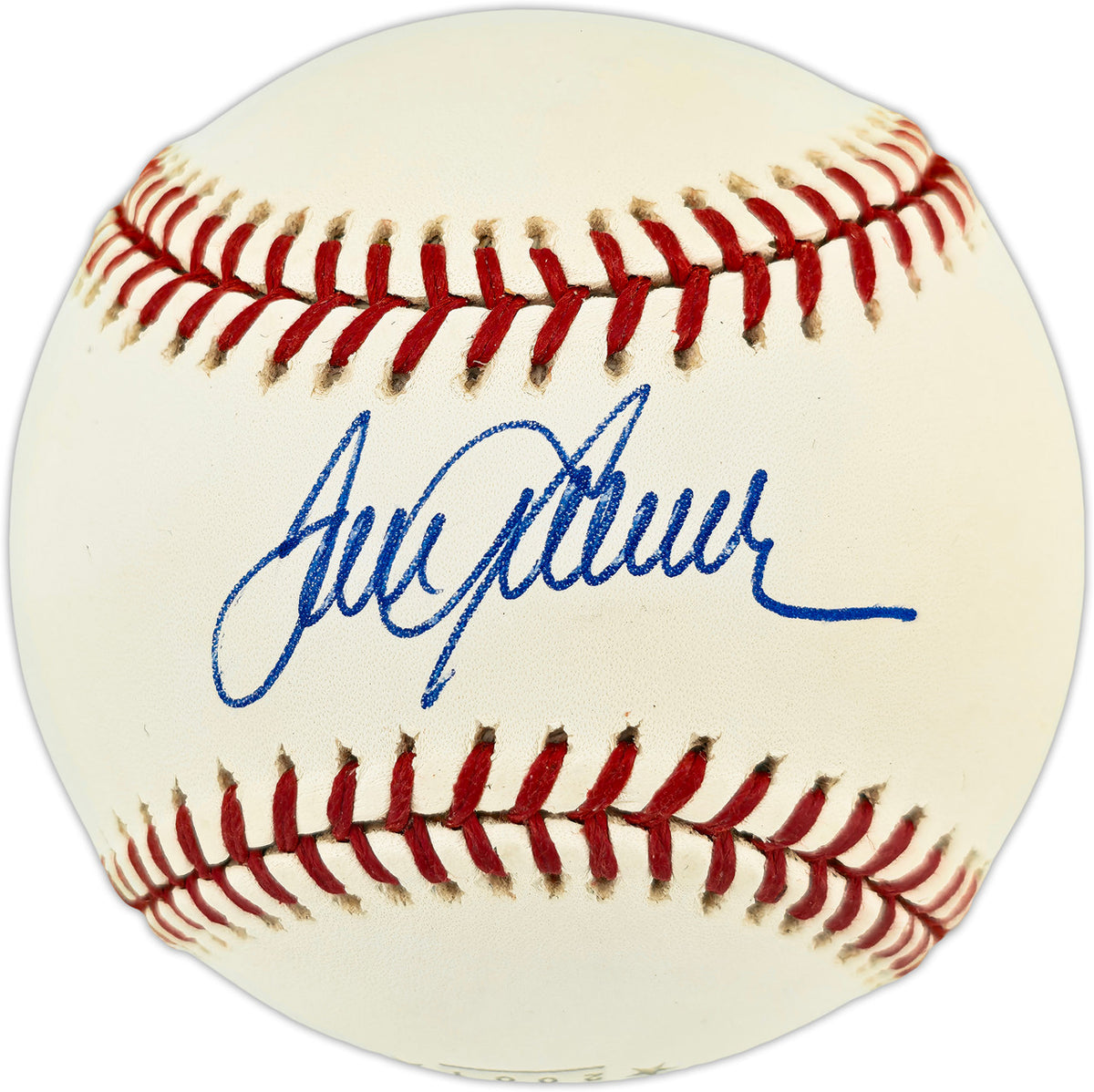 Tom Seaver Autographed Official 2001 Father's Day Logo MLB Baseball New York Mets, Cincinnati Reds Beckett BAS QR #BX67633