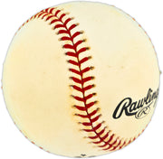 Mike Schmidt Autographed Official NL Baseball Philadelphia Phillies "95" Beckett BAS QR #BX67637