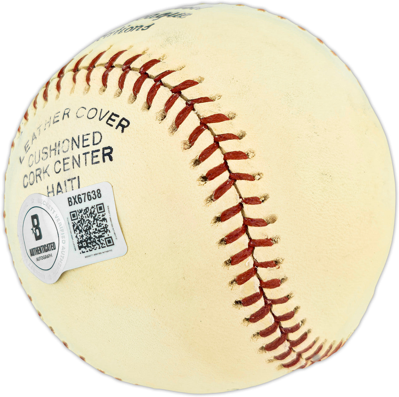 Mike Schmidt Autographed Official Wilson Baseball Philadelphia Phillies Vintage Signature Beckett BAS QR #BX67638