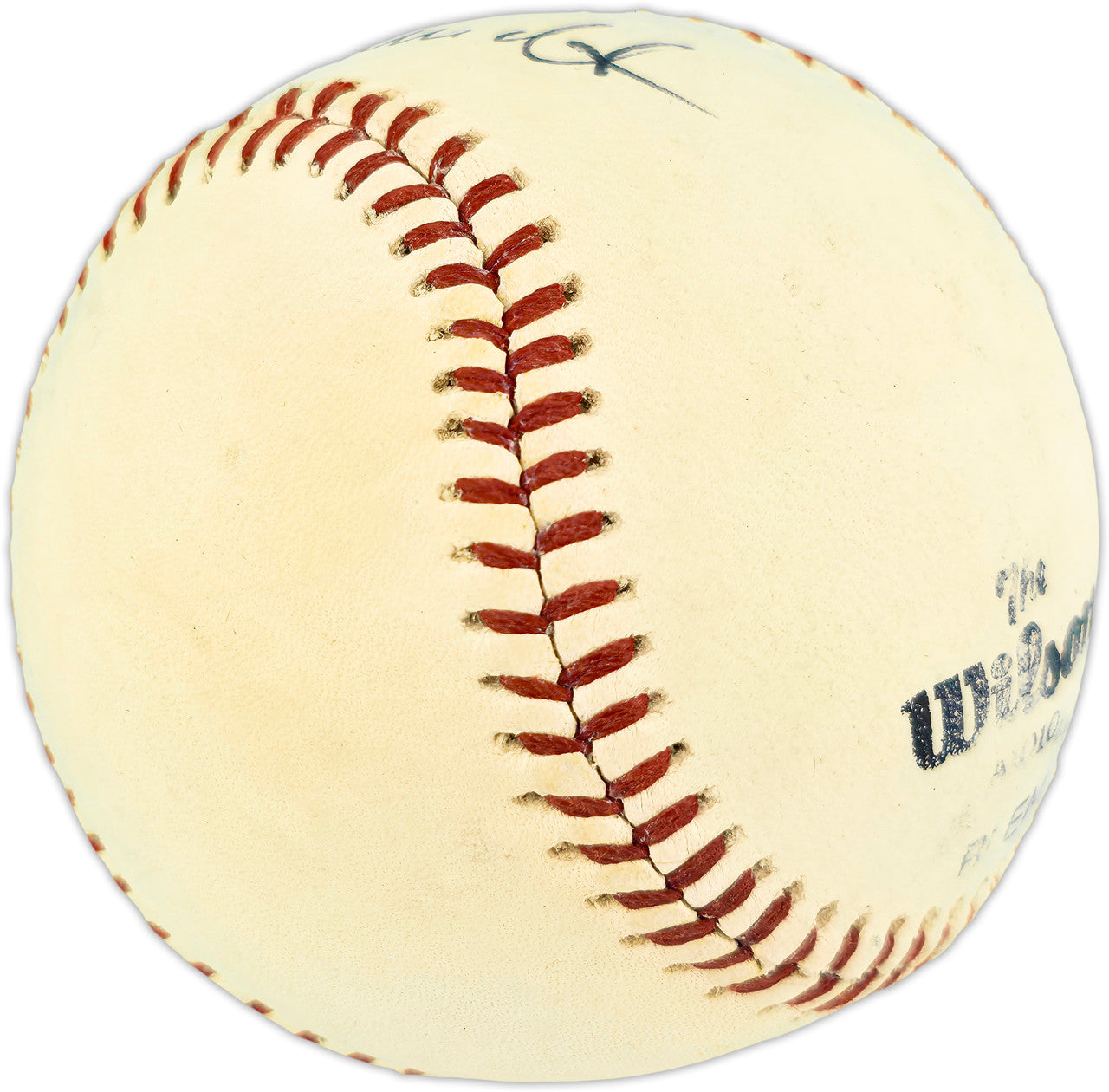 Mike Schmidt Autographed Official Wilson Baseball Philadelphia Phillies Vintage Signature Beckett BAS QR #BX67638