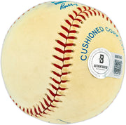 Harmon Killebrew Autographed Official AL Baseball Minnesota Twins Beckett BAS QR #BX67640