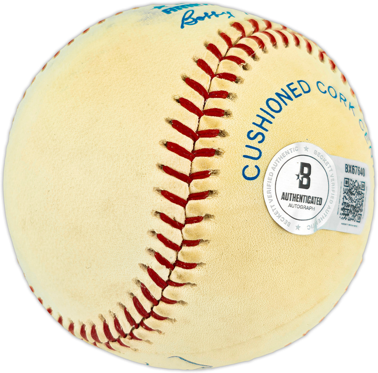 Harmon Killebrew Autographed Official AL Baseball Minnesota Twins Beckett BAS QR #BX67640